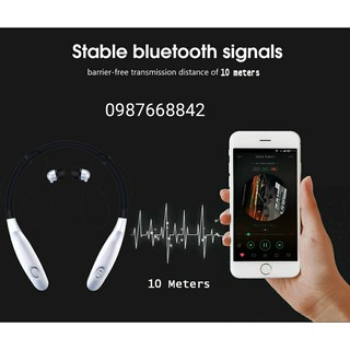 Tai nghe bluetooth thể thao HBS-900S ( Đen)