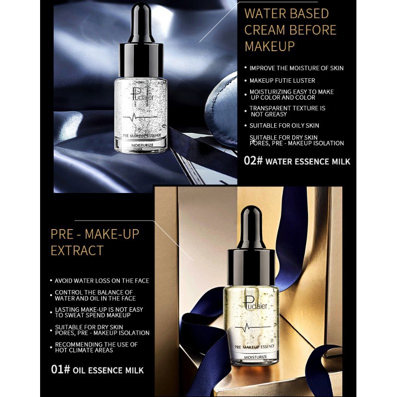 Tinh chất dưỡng ẩm Pudaier hỗ trợ trang điểm dung tích 15ml