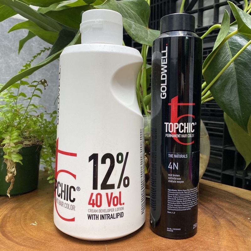 Oxy Trợ Nhuộm GoldWell 1000ml - Hàng Chuyên Dụng Salon Tóc