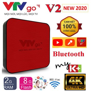 Box VTVGo V2 - Android Box RAM 2GB - BẢN NEW 2020 CÓ BLUETOOTH - HÀNG CHÍNH HÃNG