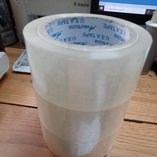 1 cây Băng keo trong dán thùng 5p 100ya