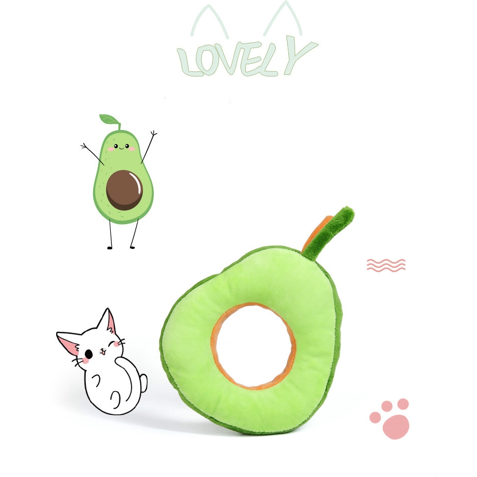 Vòng cổ thú cưng chống liếm hình quả bơ