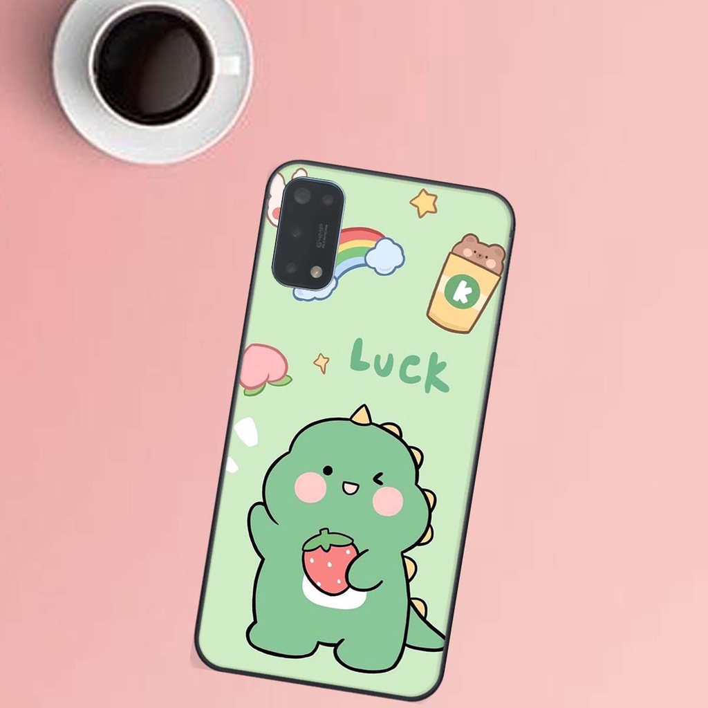 Ốp lưng Oppo REALME 7 PRO in hình khủng long , gấu nâu xinh xắn, siêu cute  mà còn vô cùng RẺ -ĐẸP