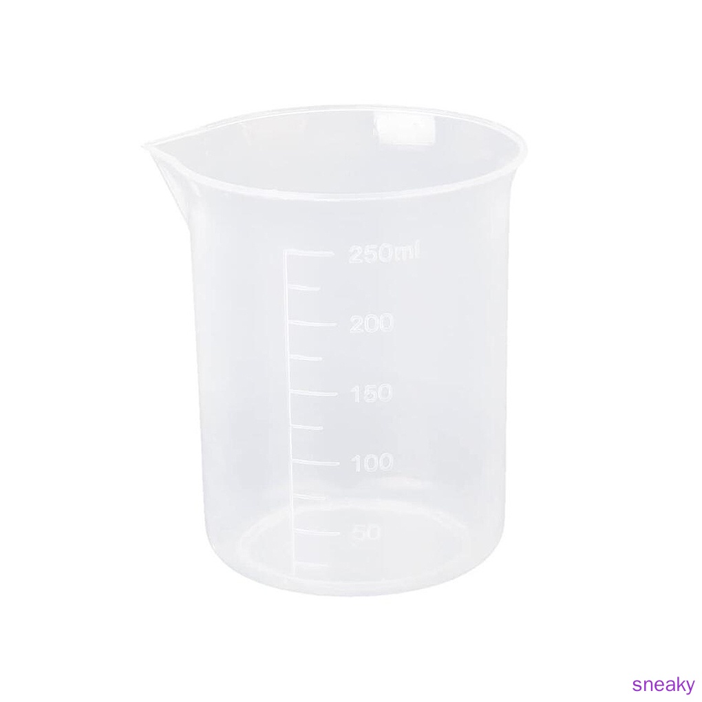 Bình đo lường 250ml bằng nhựa tiện dụng cho nhà bếp / trường học chất lượng cao