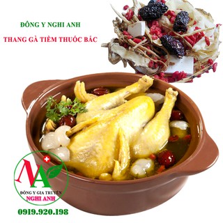 03 gói thuốc bắc hầm gà thơm ngon bổ dưỡng của Đông Y Nghi Anh