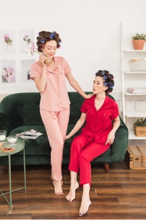 Bộ đồ lụa mặc nhà