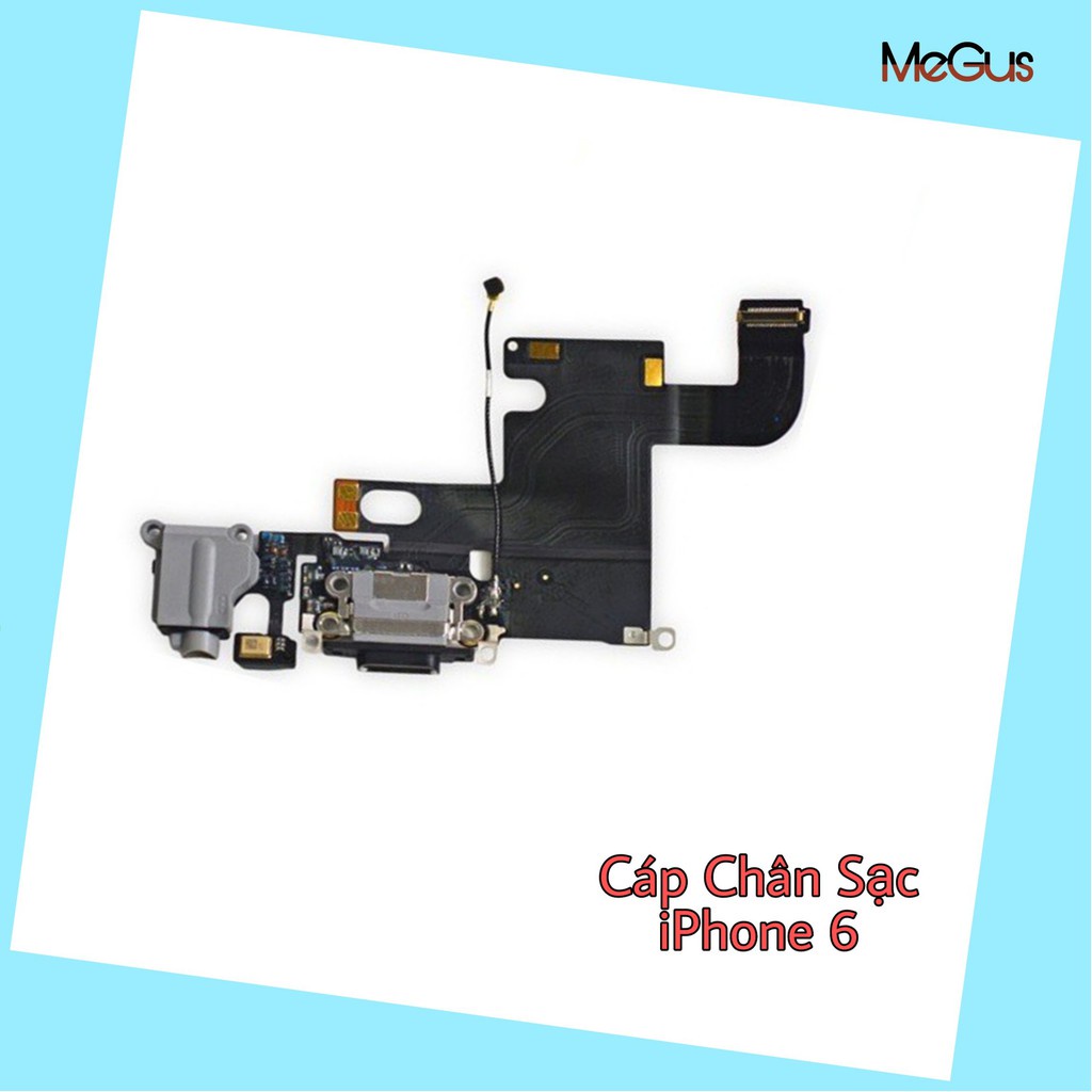 Chân sạc IP6 zin bóc máy liền mic