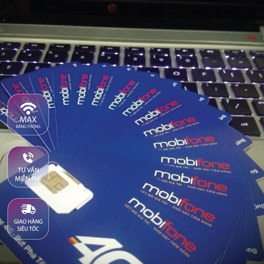 Sim 4G C90N mobifone vi vu lướt mạng thả ga 4GB/ngày