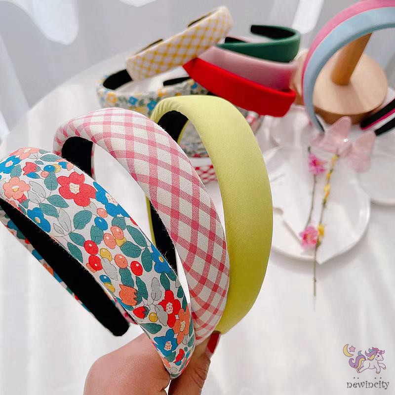 Băng Đô Màu Kẹo Ngọt Phong Cách Hàn Quốc Đáng Yêu Cho Bé Gái