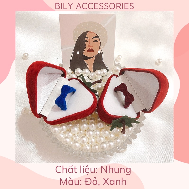 NHẪN NHUNG NƠ CỰC XINH
