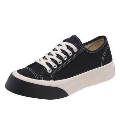 Giày thể thao nữ đế bánh mì, giày thể thao nữ viền màu basic độn đế 4cm hottrend | BigBuy360 - bigbuy360.vn