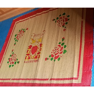 Chiếu cói in hoa 1.6x2m chiếu cói Thái Bình