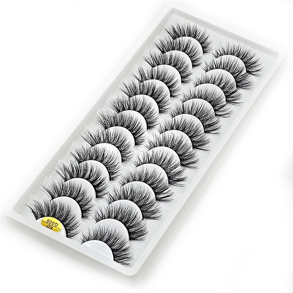 Set 12 Cặp Lông Mi Giả Mi Giả SKONHED