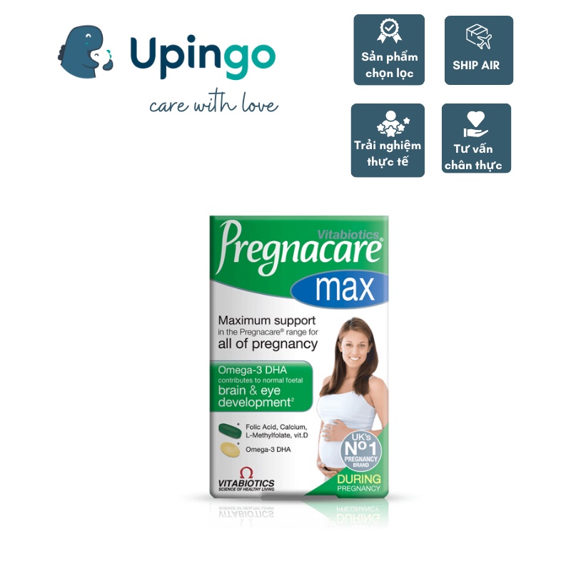 Vitamin tổng hợp Pregnacare Max 84 viên Anh Quốc vit bầu