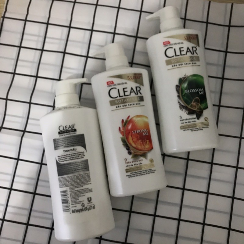 Dầu gội Clear Botanique 630g