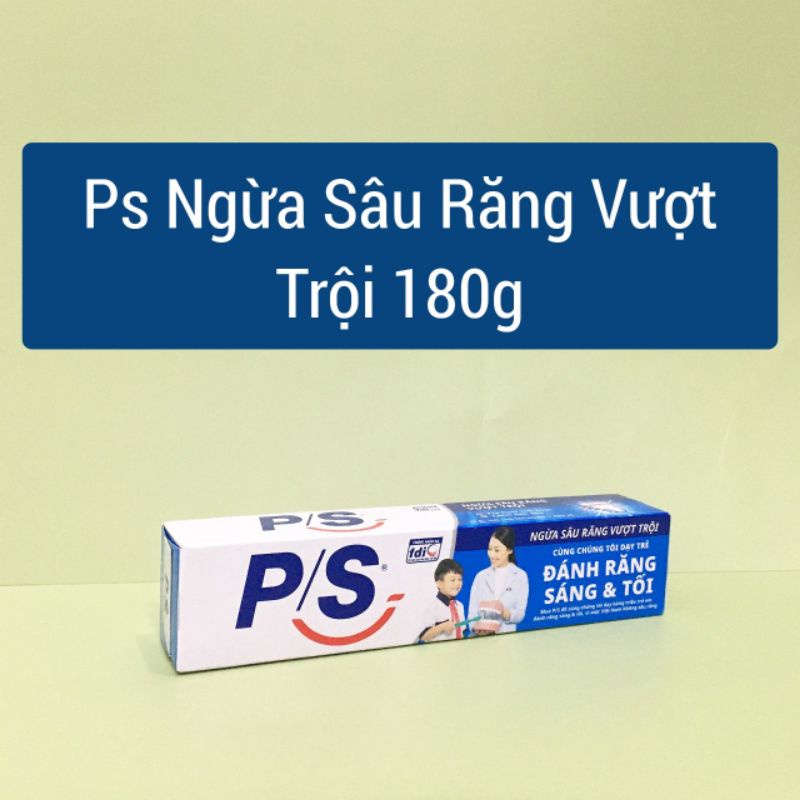 Kem đánh răng PS ngừa sâu răng vượt trội 110g-180g