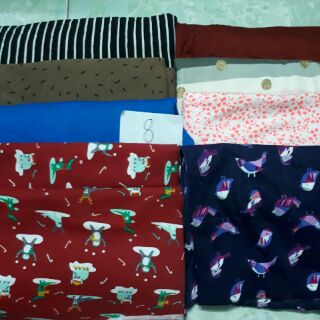 Sét vải thun cotton