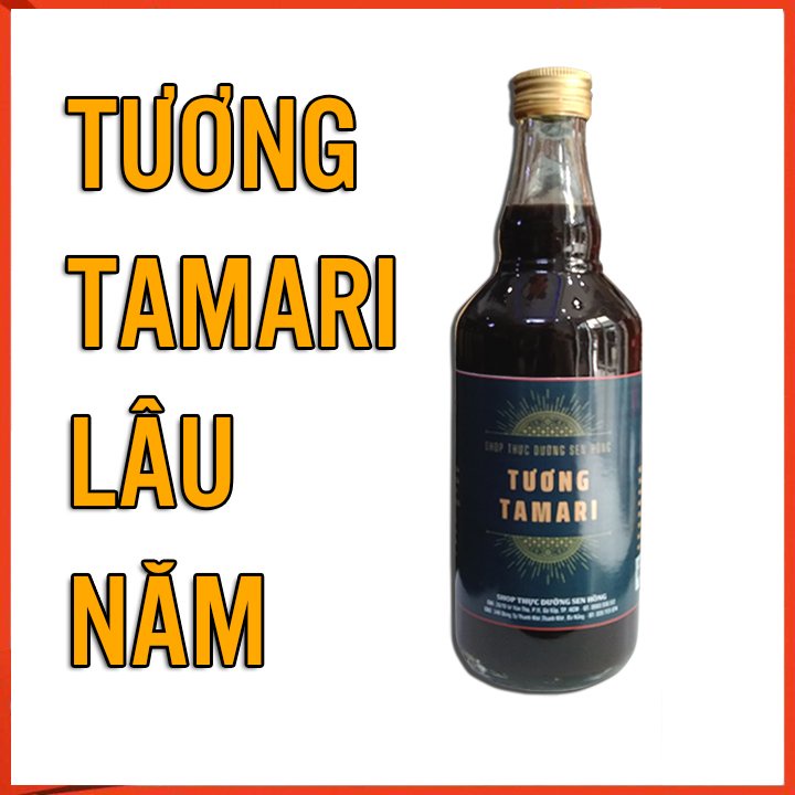 Tương tamari 7 năm (500ml) Nước tương lâu năm theo phương pháp thực dưỡng Ohsawa