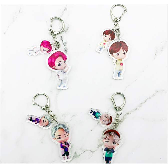 Móc khoá chibi Bangtan Pop up Store (B4D05)