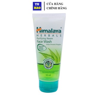 Sữa rửa mặt giảm mụn sạch da Himalaya Purifying Neem Face Wash 50ml
