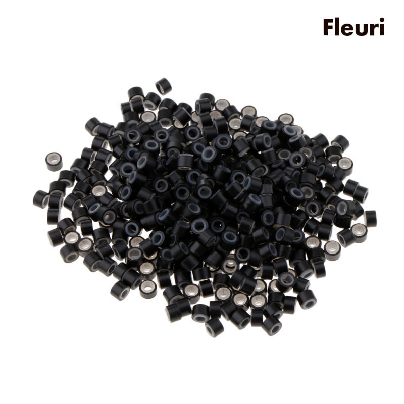 Bộ 500 Hạt Xỏ 3mm Dùng Nối Tóc Chuyên Dụng