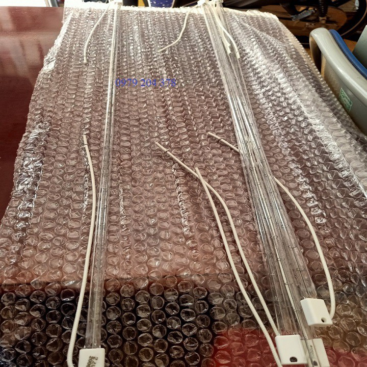 Bóng sưởi, sấy hồng ngoại halogen dài 780mm-220V-2000w