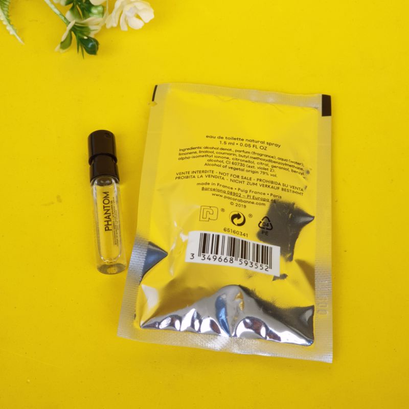Mẫu Thử Nước Hoa Nam Phantom Paco Rabanne 1,5ml