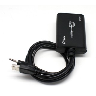 Cáp usb to HDMI to Audio Converter Dtech DT-6512