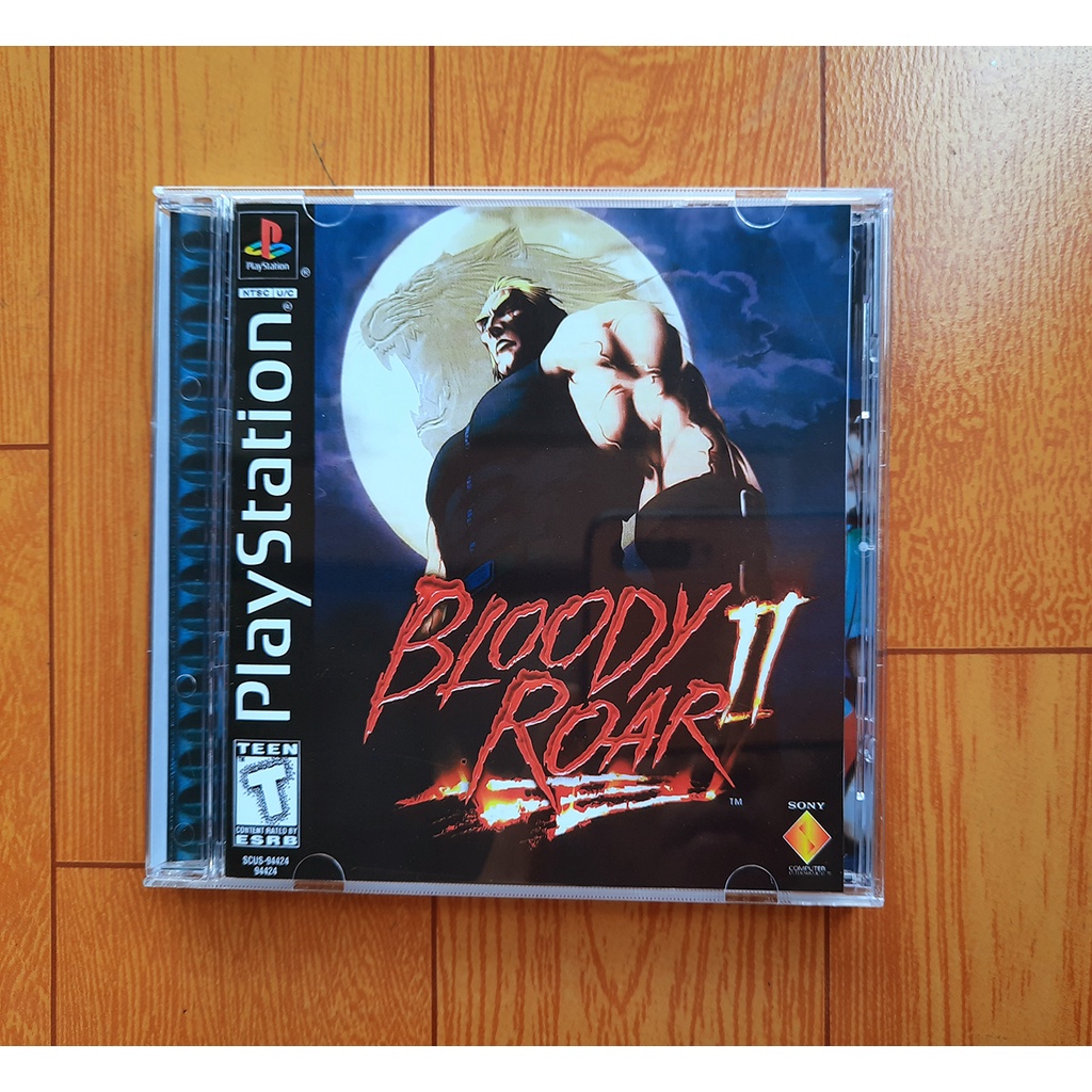 Game ps1 Bloody Roar II no brand
