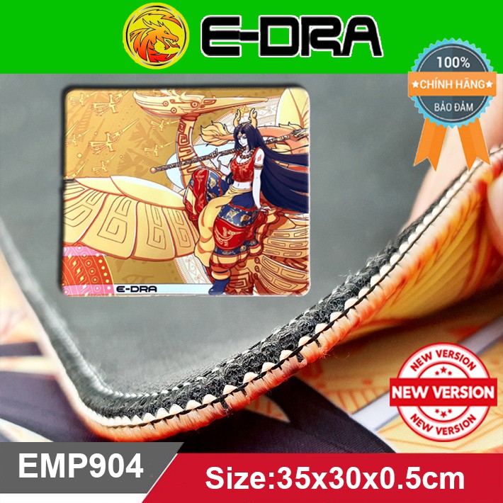 Lót chuột Edra EMP904 Lạc Hồng 35x30x0.5 cm - Miếng lót chuột chơi game gaming