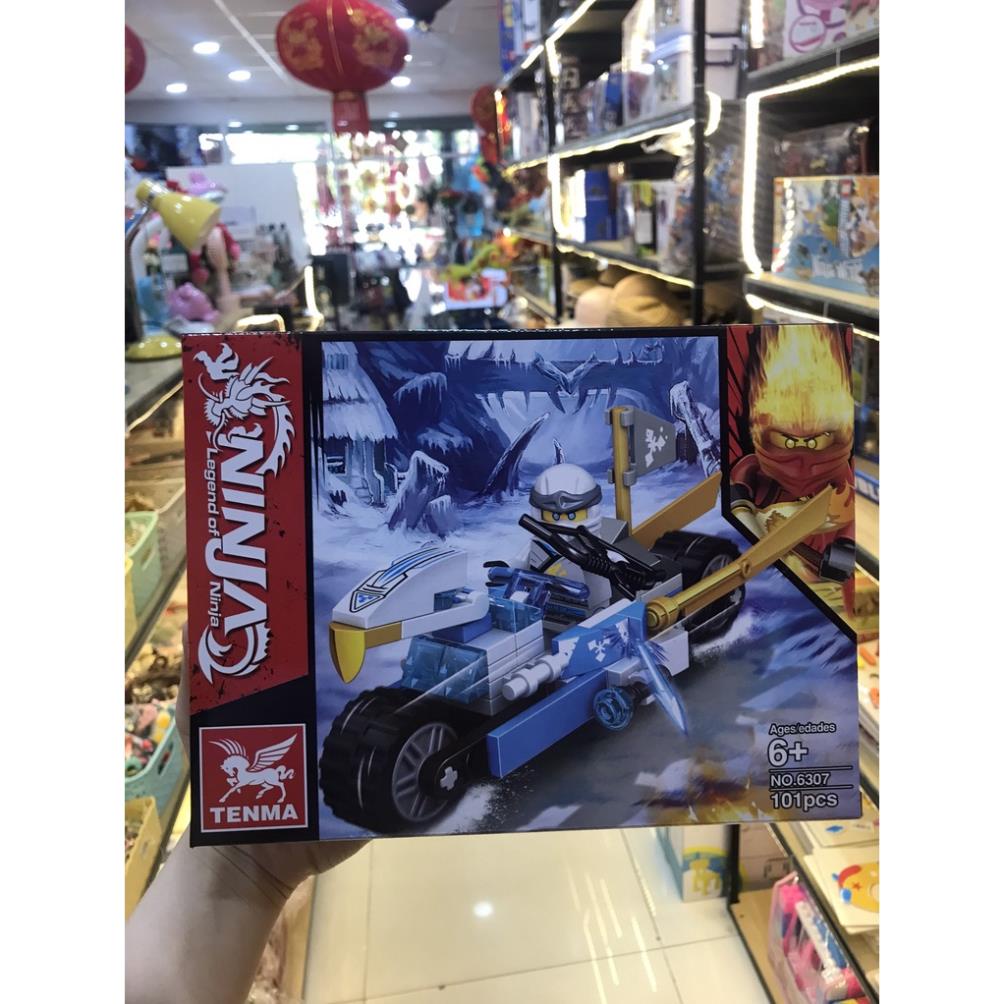 Ninjago - Lego Ninja Xếp Hình Xe Chiến Đấu