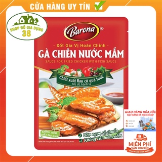 Xốt Gà Chiên Nước Mắm Gia Vị Hoàn Chỉnh BARONA - Gà Chiên Nước Mắm gói 80g