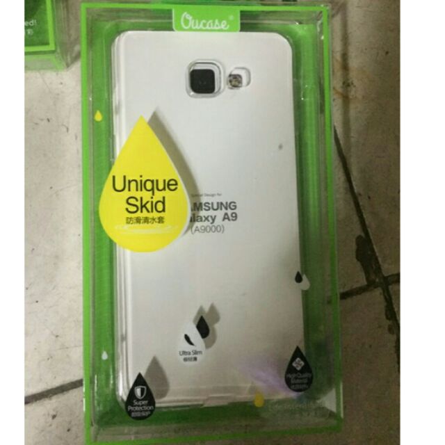 Ốp dẻo VU case Galaxy A9/ 9pro - Trong suốt