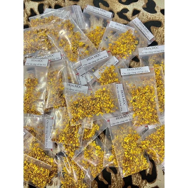 Mộc Quế Hoa- Hoa Mộc : Điểm hương đặc trưng cho món chè dưỡng nhan tuyết yến.