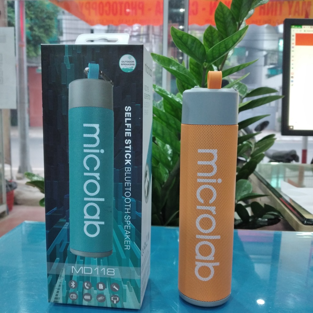 Loa Bluetooth Microlab MD118 kèm gậy Sefile  - Hàng Chính Hãng BH 12 Tháng