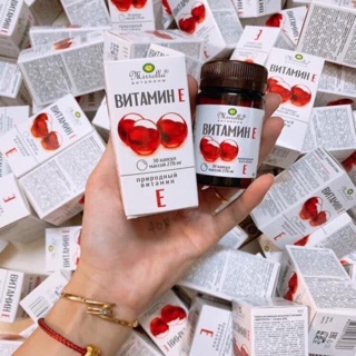Combo 5 lọ vitamin e đỏ Nga