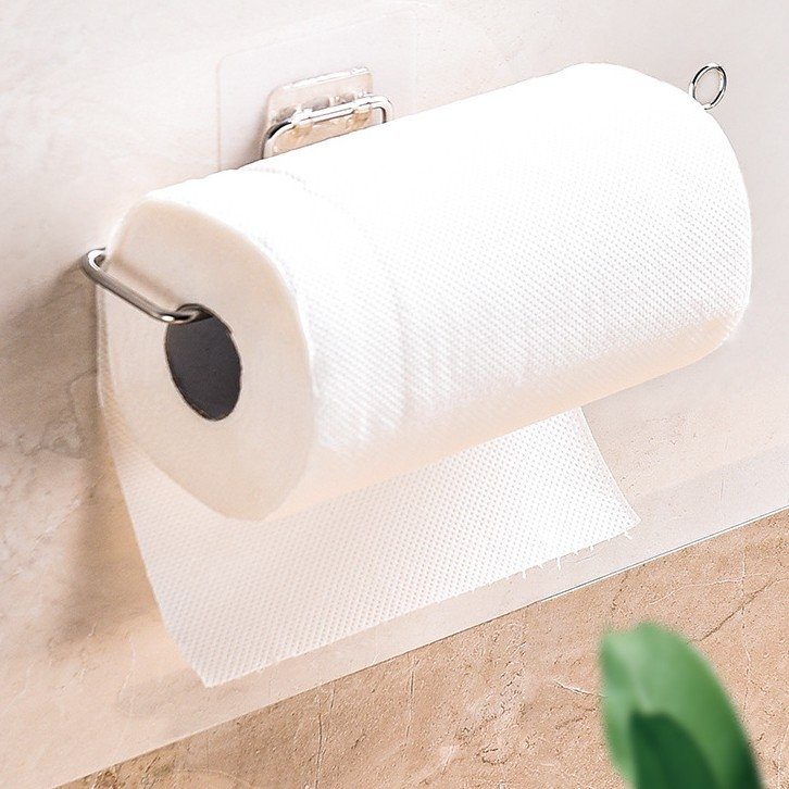 Giá Móc Treo Cuộn Giấy Nhà Bếp Giấy Vệ Sinh Treo Khăn