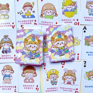 BÀI TÂY 52 LÁ BÉ GÁI CHIBI CUTE