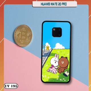 Ốp lưng nhám Huawei Mate 20 Pro in hình