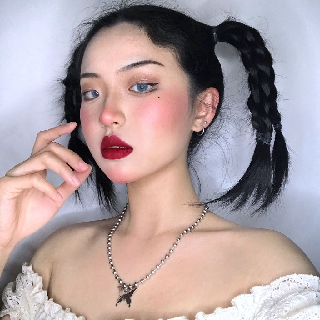 Vòng Cổ Gắn Mặt Hình Bướm Độc Đáo Cá Tính Phong Cách Hip-Hop