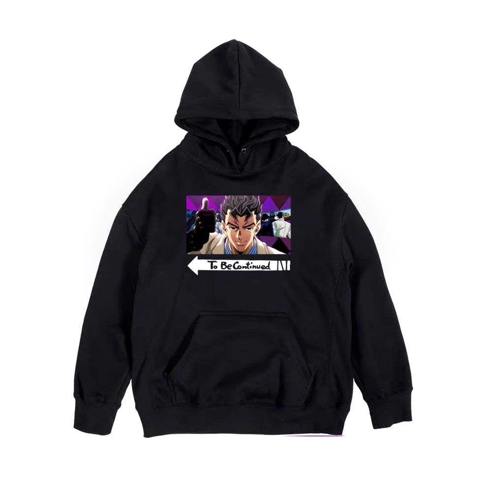 Áo Hoodie Dài Tay In Hình Hoạt Hình Jojo Jotaro | BigBuy360 - bigbuy360.vn