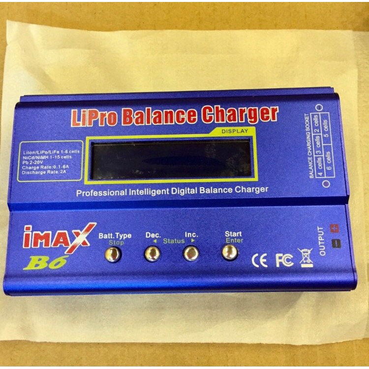 BỘ SẠC Imax B6 B6AC B6 MINI SEVENCHIP chính hãng dùng xạc pin Lipo Li-ion Niken NI-MH kèm nguồn 12V 5A