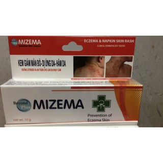MIZEMA 10G KEM GIẢM MẨN ĐỎ - DỊ ỨNG DA - HĂM DA - KHÔNG STEROID VÀ AN TOÀN CHO LÀN DA NHẠY CẢM (MP1)