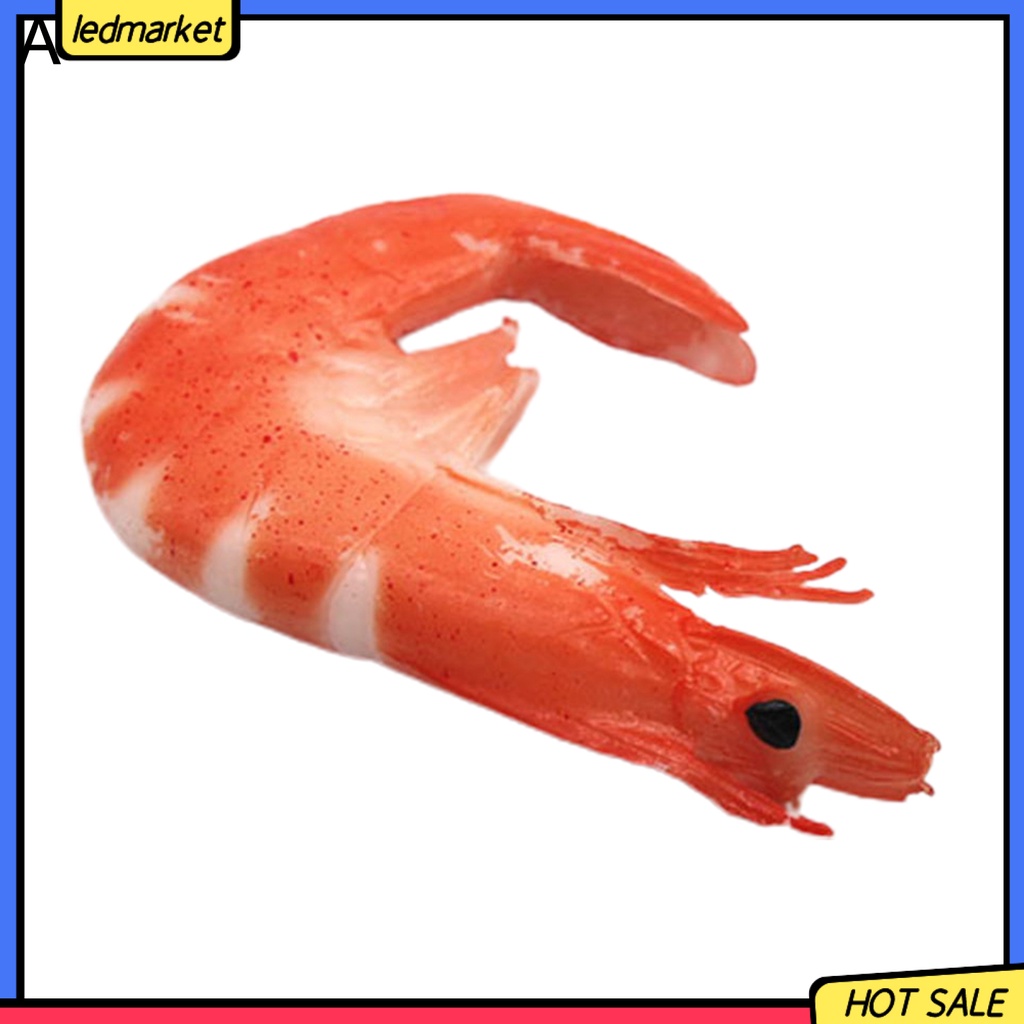 Mô Hình Con Tôm Hùm Màu Sắc Tươi Sáng Dùng Để Trang Trí Nhà Búp Bê