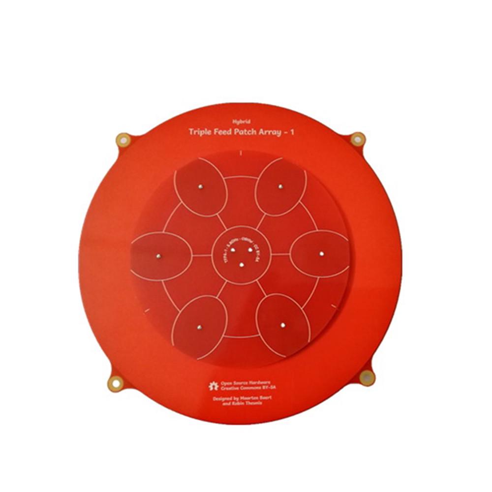 Anten tầm xa 150mm Triple Feed Patch 5.8GHz 14dBi cho RC Drone
