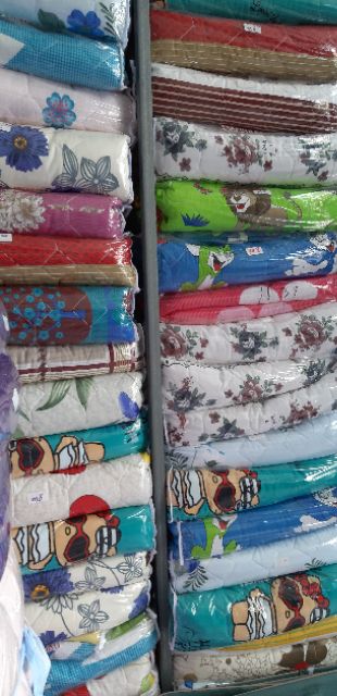 Drap + mền  cotton Thắng lợi giá tại xưởng. Drap+3 áo gối +mền chằn bông(ib lấy mẫu)