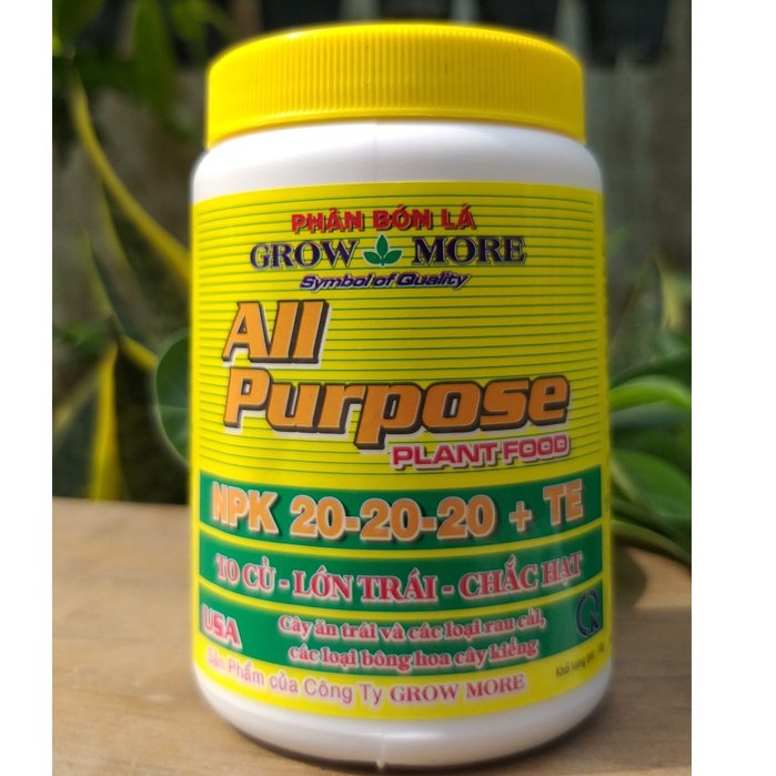 Phân Bón Lá Growmore 20-20-20+TE ( Grow More 100g )