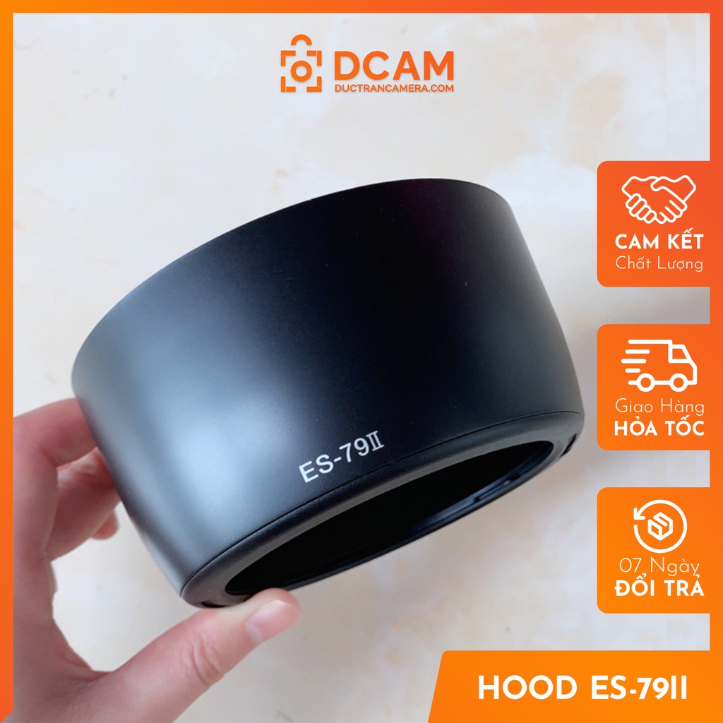 Hood ES-79II loa che nắng cho lens EF 85mm f/1.2L II, EF 85mm f/1.2L USM, EF 80-200mm f/2.8L USM