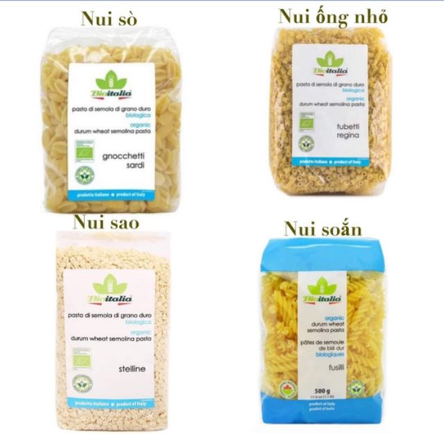 Nui Hữu Cơ Cho Bé Ăn Dặm ( Chia Gói Lẻ ) | BigBuy360 - bigbuy360.vn