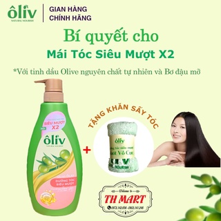 Dầu gội đầu tinh dầu ôliv dưỡng tóc siêu mượt, tóc chắc khoẻ ôliv 650ml - 1 Lít tặng quà